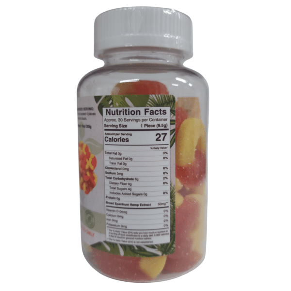 SA Botanicals – Broad Spectrum Gummies 1500mg - Image 3