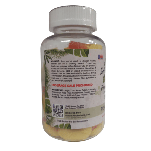 SA Botanicals – Broad Spectrum Gummies 1500mg - Image 4